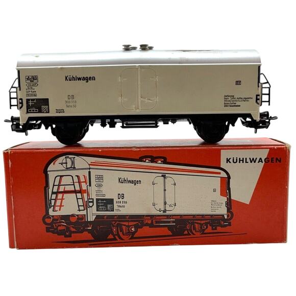 Marklin 4620 Kuhlwagen Train Refridgerated Freight Wagon HO Scale Vintage - Picture 2 of 16